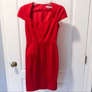 Banana Republic Red Dress Cocktail Party Corporate